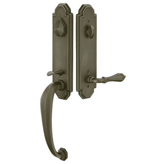 Emtek 472222MDILH Double Cyl , Octagon Tub Entry , Medici Lever , LH - Parent