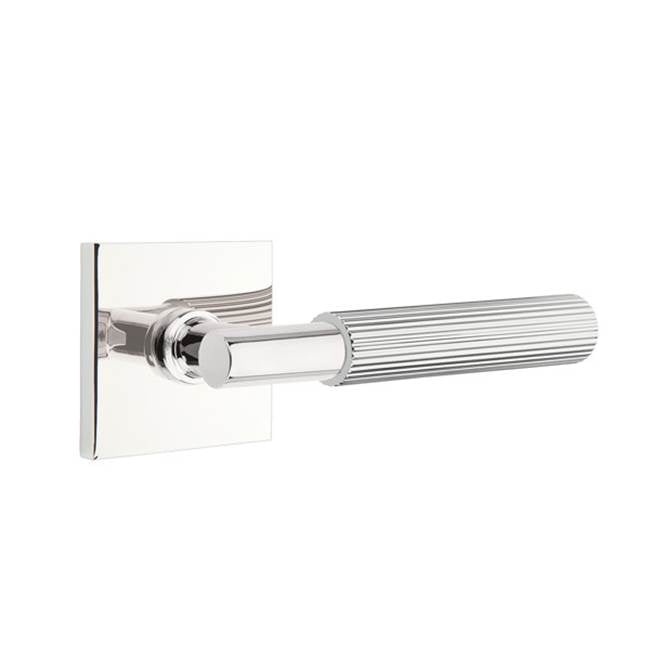 Emtek C5210.TA.SK Concealed Fastener , Privacy , Square Rosette , T-Bar Stem , Straight Knurled Handle - Parent