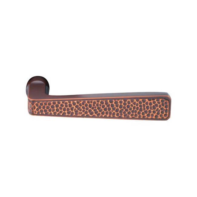 Emtek C8220HM Concealed , Privacy , Oval Rosette , Hammered Lever - Parent