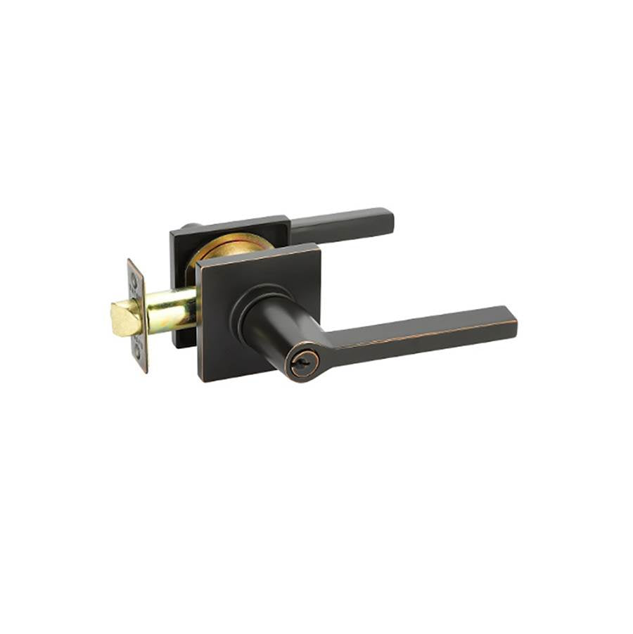 Emtek 5122HLORH KIL Helios Lever , Square Rosette , RH