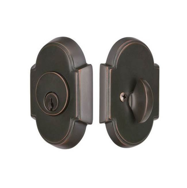 Emtek 8466 No.8 Style DEADBOLT , Single