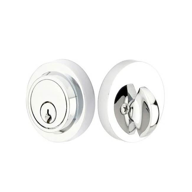 Emtek W8467 Weiser Keyway , Modern Rnd Deadbolt , Single