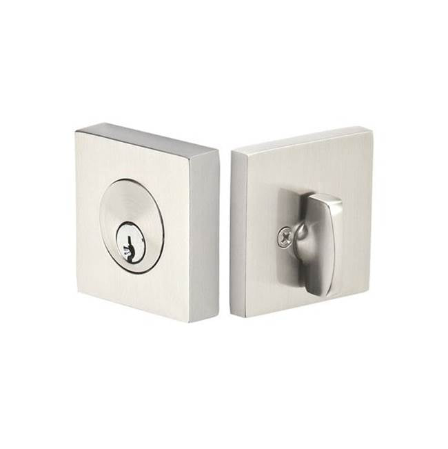 Emtek W8369 Weiser Keyway , Square Deadbolt , Dbl