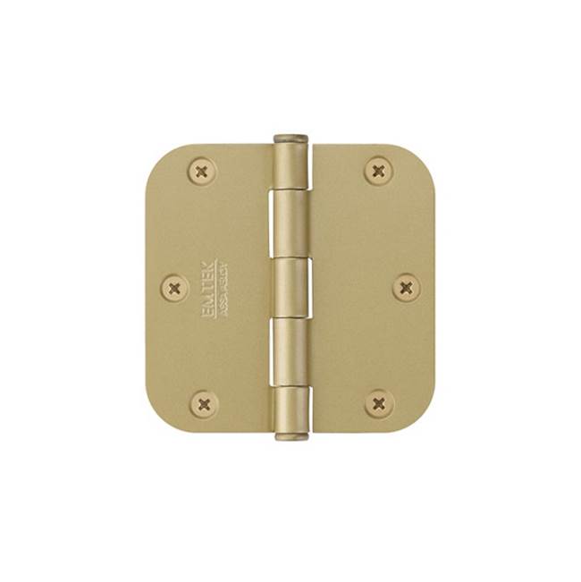 Emtek 92033 9200 Stl Hinge , HD , 5/8"RdCr , 3.5