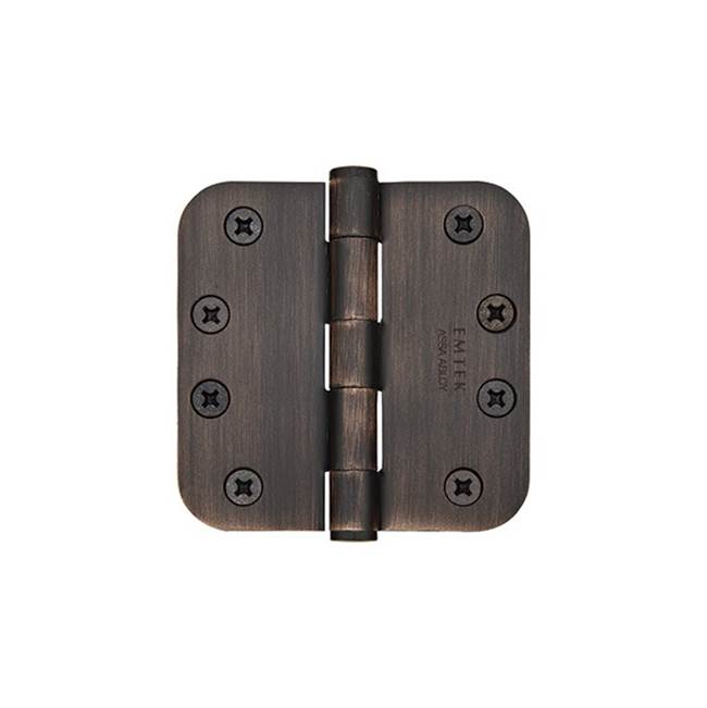 Emtek 92034 9200 Stl Hinge , HD , 5/8"RdCr , 4