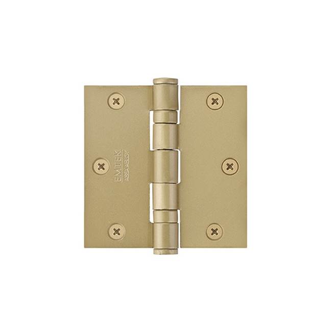 Emtek 94013 9400 Stl Hinge , HD BB , SqCr , 3.5