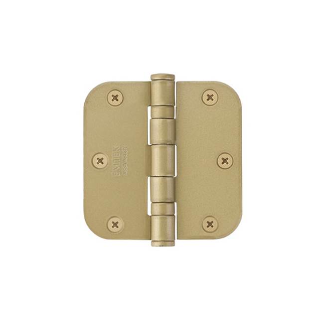 Emtek 94033 9400 Stl Hinge , HD BB , 5/8RdCr , 3.5