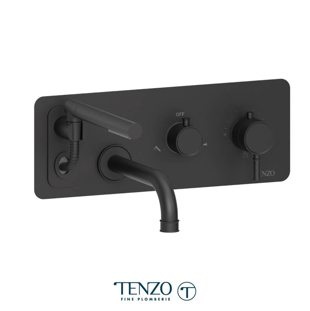 Tenzo F-ALYT73 Trim For Wall Mount Tub Faucet With Retractable Hose