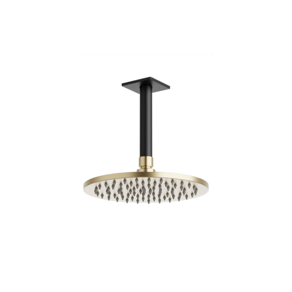 Artos F907-4/5 8" Shower Rainhead Ceiling Mount 4.75" Arm R+S