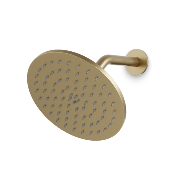 Artos F907-9 8" Shower Rainhead with Angled Arm