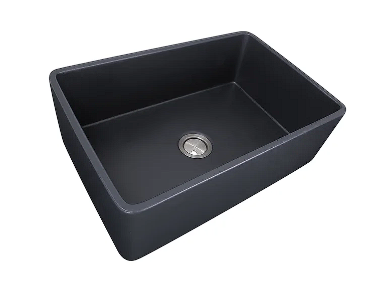 Nantucket Sinks FCFS3020S 30-Inch Farmhouse Fireclay Sink