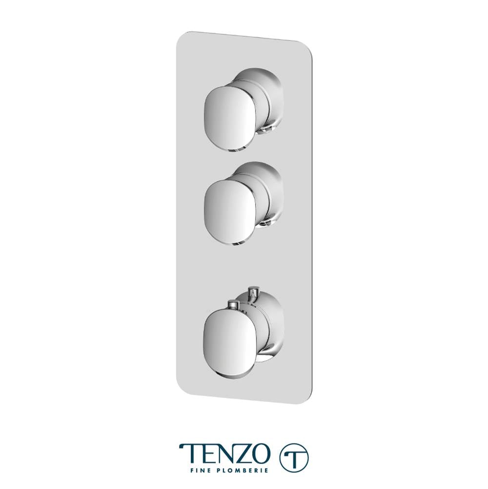 Tenzo FLT42-CR Extenza Valve Fluvia Thermo. 2 Functions Chrome