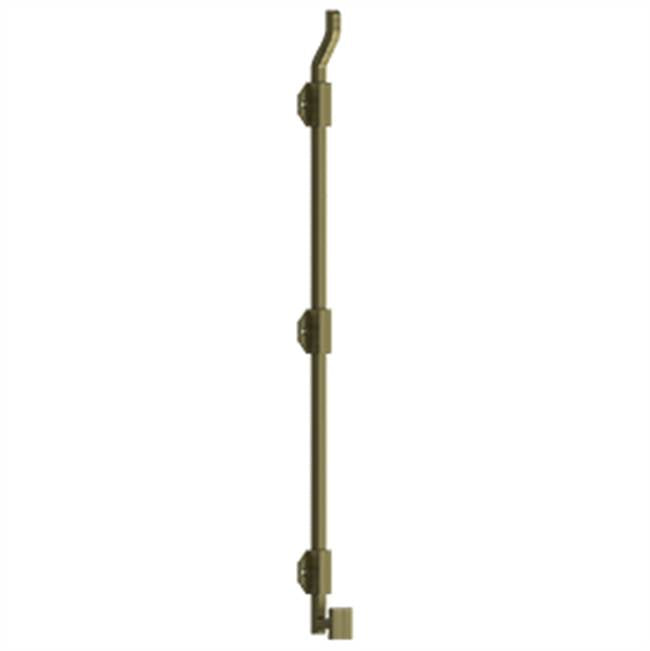 Deltana FPGM 26 Modern Offset Surface Bolt, HD, Solid Brass