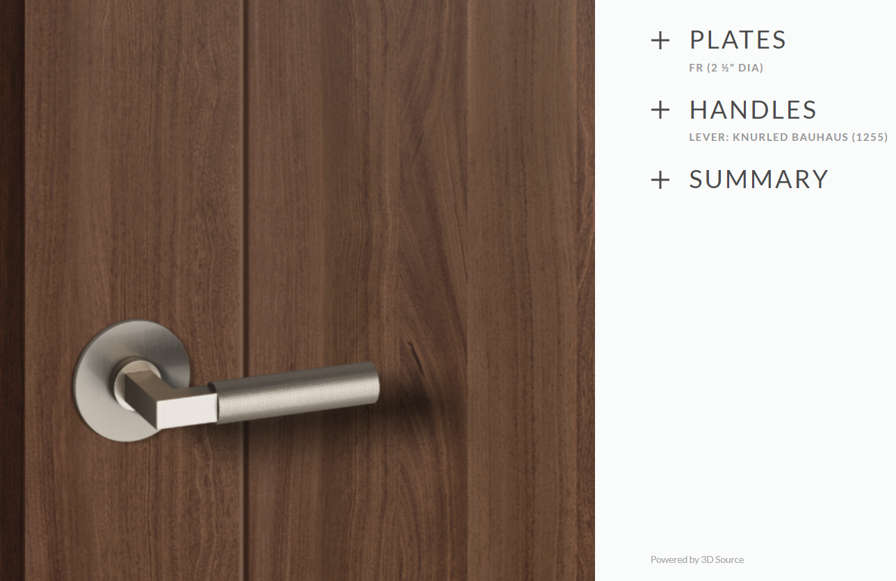 Ashley Norton FR.1255.40 Knurled Bauhaus SIngle Dummy - Parent