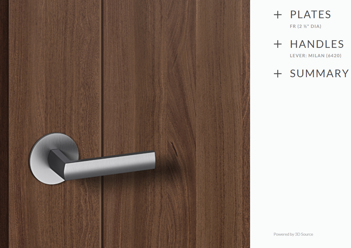 Ashley Norton FR.6420.30.L.4-234 Milan Passage - Satin Nickel