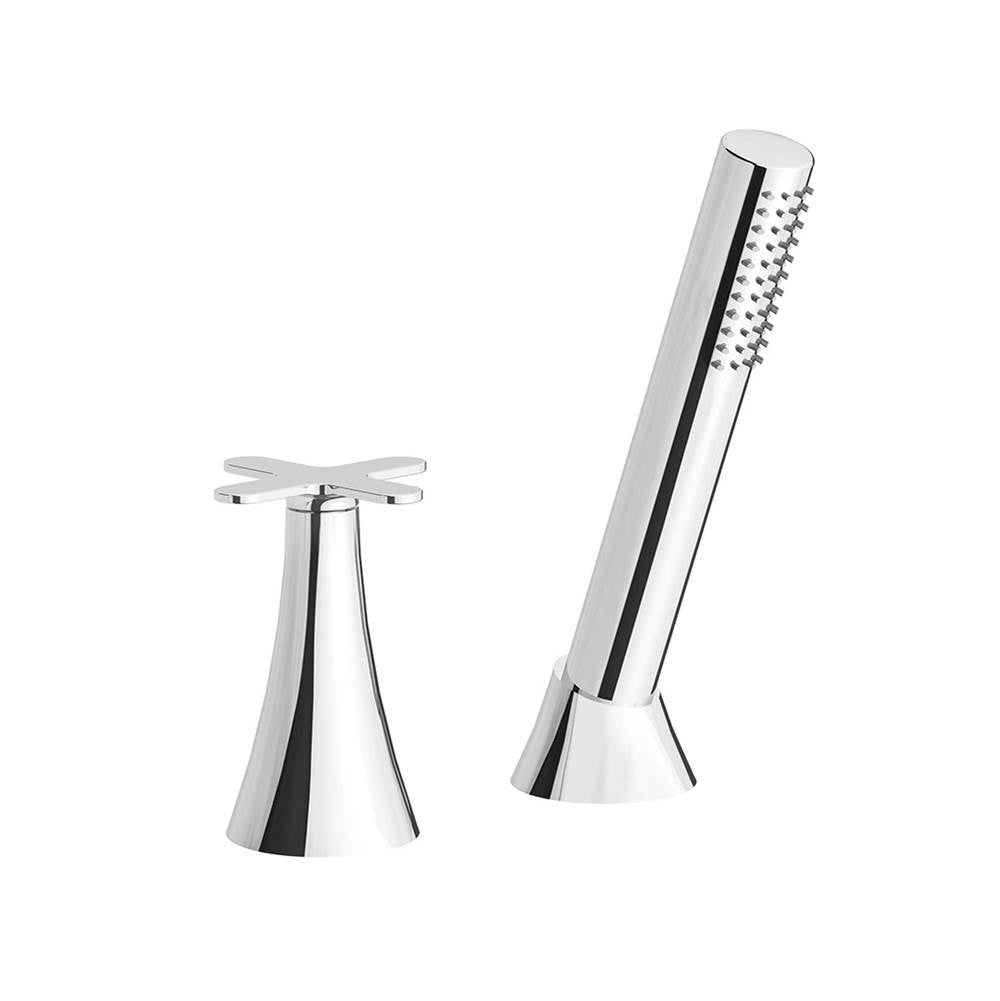 Franz Viegener FV133/K4.0 Konic Deck Mounted Roman Diverter Valve And Handshower Assembly - Parent