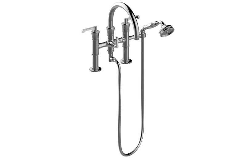 Graff G-11658-R4**-LM60B Vignola Deck-Mounted Tub Filler - Parent