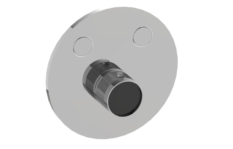 Graff G-18022RDD-T Riva Contemporary 2-Button Diamond Knurl Round Trim - Parent