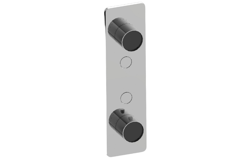 Graff G-18022VAP-T Riva Contemporary 2-Button Split Knob Vertical Trim - Parent