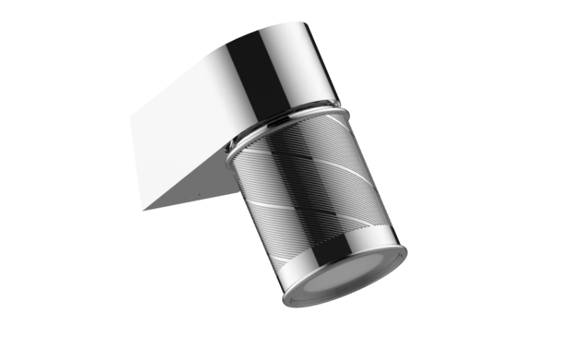 Graff G-18201WTHQ Riva Wall-Mount Traditional Oblique Knurl LED Fixture-REMOTE - Parent