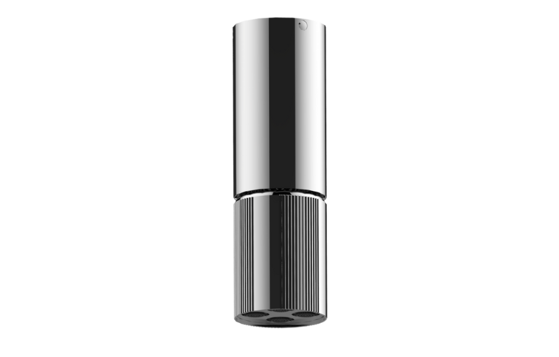 Graff G-18210CCBF Riva Ceiling-Mount Contemporary Fluted Knurl 4-Spray Showerhead - Parent
