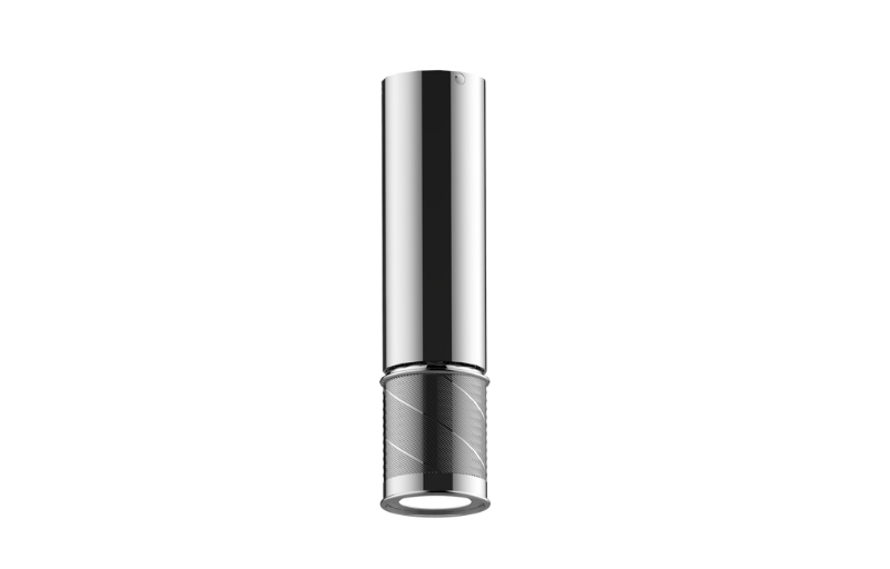 Graff G-18213CTHQ Riva Ceiling-Mount Traditional Oblique Knurl LED Fixture-REMOTE - Parent