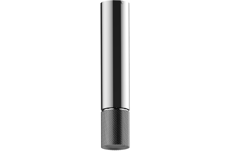 Graff G-18216CCGD Riva Ceiling-Mount Contemporary Diamond Knurl Cascade Showerhead - Parent