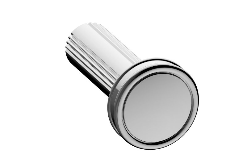 Graff G-19404TF Riva Traditional Towel hook Fluted Knurled - Parent