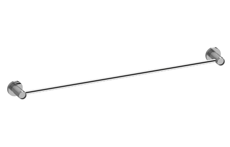 Graff G-1940CD Riva Contemporary 18" Towel Bar Diamond Knurled