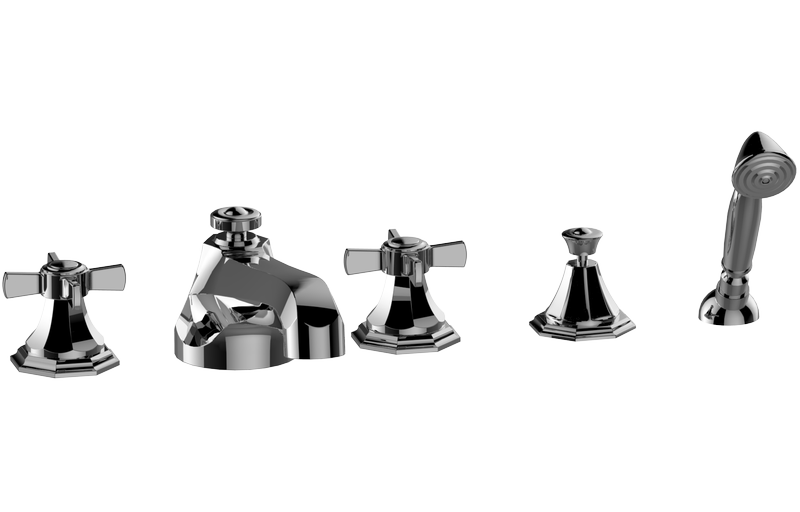 Graff G-1953-C16R Topaz Roman Tub Set - Parent
