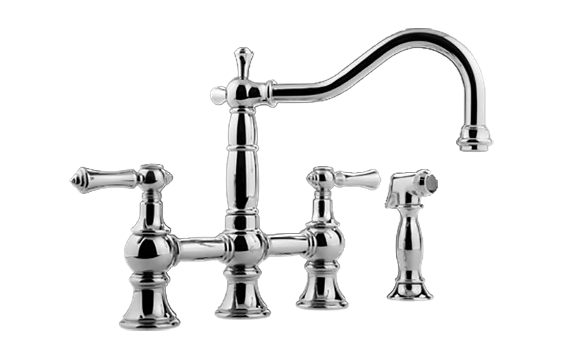 Graff G-4845-LM15 Adley Bridge Kitchen Faucet With Side Spray - Parent