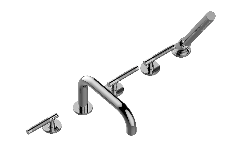 Graff G-6751-LM57B Harley Roman Tub Set With Handshower - Parent