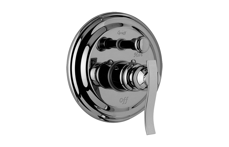 Graff G-7065-LM20S-T Bali Pressure Balancing Valve Trim With Handle and Diverter - Parent