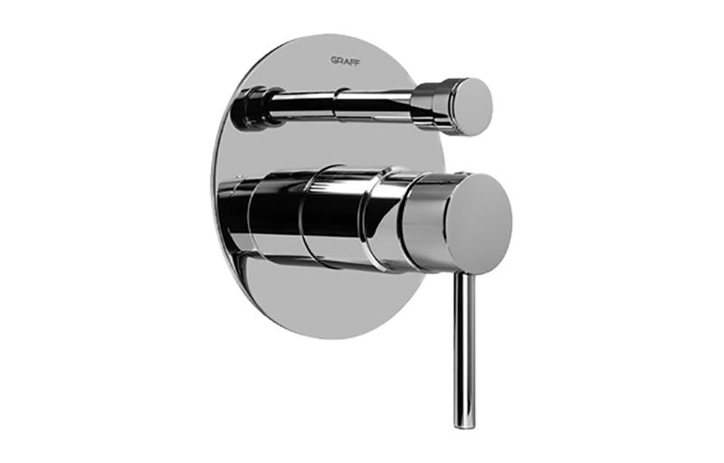 Graff G-7080-LM37S-T M.E./M.E. 25 Pressure Balancing Valve Trim With Handle and Diverter - Parent