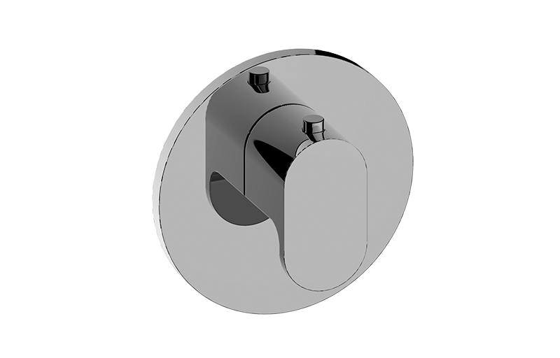 Graff G-8037-LM44E-T Ametis Round M-Series Thermostatic Valve Trim Plate With Handle - Parent