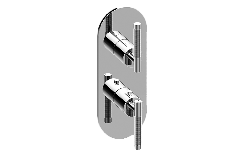 Graff G-8047-LM57E0-T Harley Round M-Series Valve Trim With Two Handles - Parent