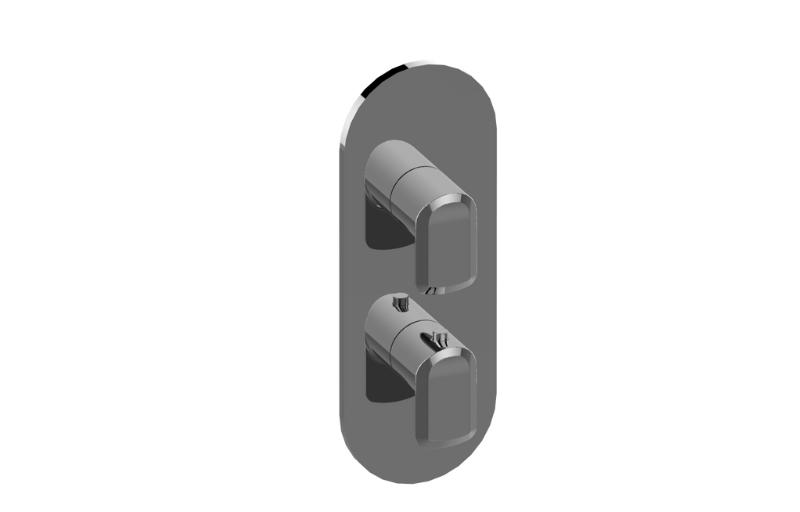 Graff G-8047-LM61E0-T Sento Round M-Series Valve Trim With Two Handles - Parent