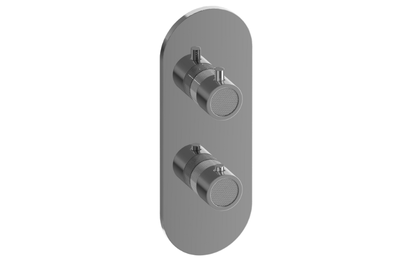 Graff G-8047-RK0-T Cameo Round M-Series Valve Trim With Two Handles - Parent