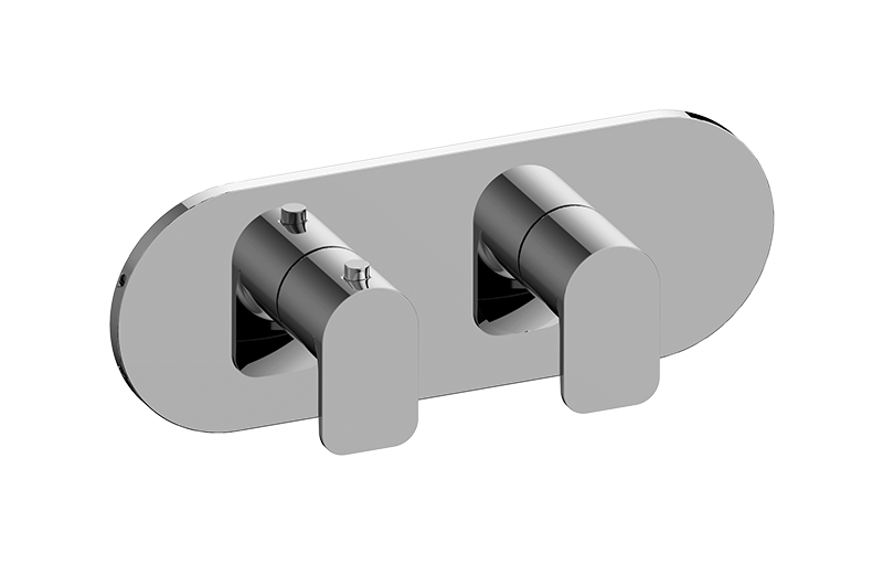 Graff G-8047H-LM42E0-T Sento Round M-Series Valve Trim With Two Handles Horizontal Orientation - Parent