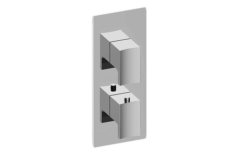Graff G-8048-LM36E0-T Sade/Targa Square M-Series Valve Trim With Two Handles - Parent