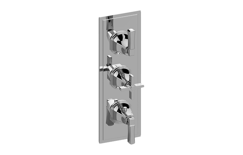 Graff G-8078-2L1C-T Finezza UNO M-Series Valve Trim With Three Handles - Parent