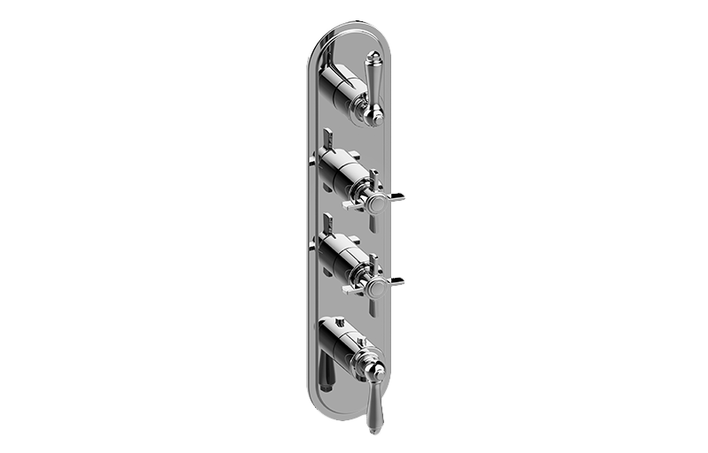 Graff G-8088-ALM48C16-T Camden Traditional M-Series Valve Trim With Four Handles - Parent