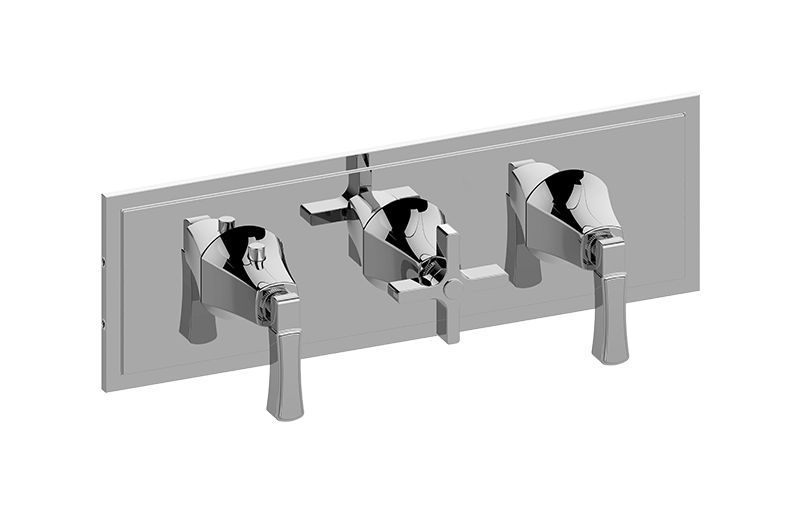 Graff G-8178H-2L1C-T M-Series Finezza DUE 3-Hole Trim Plate With Finezza Handles - Parent