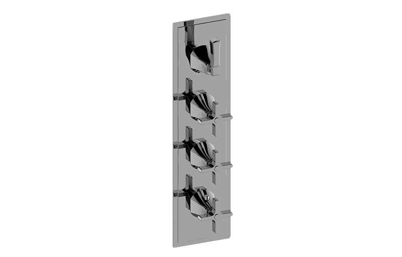 Graff G-8179-3C1L-T M-Series Finezza DUE 4-Hole Trim Plate With Finezza Handles - Parent