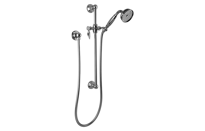 Graff G-8600-LM14S Topaz Traditional Handshower With Wall-Mounted Slide Bar - Parent