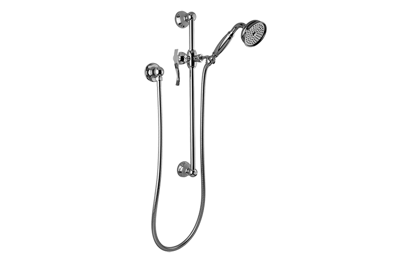 Graff G-8600-LM20S Bali Traditional Handshower With Wall-Mounted Slide Bar - Parent