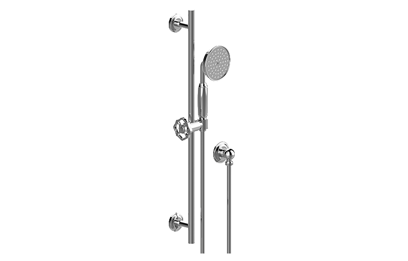 Graff G-8676 Vintage Transitional Handshower With Vintage Wall-Mounted Slide Bar - Parent