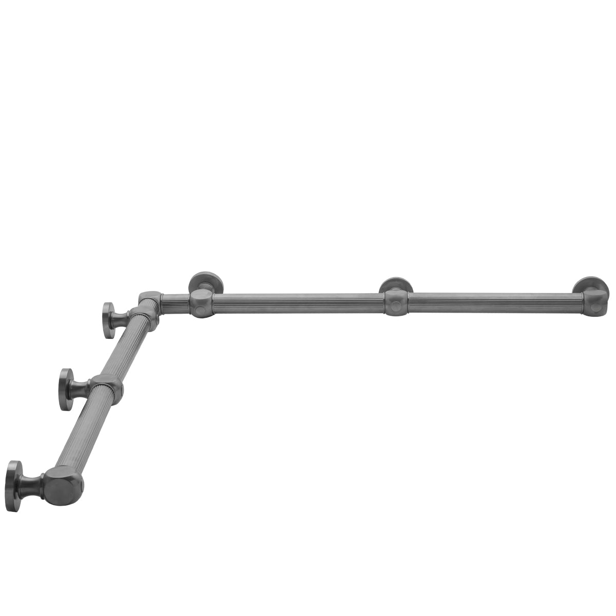 Jaclo G71-48-48-IC G71 48" X 48" Inside Corner Grab Bar - Parent