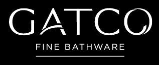 Gatco Waterline Vanity Glass Shelf