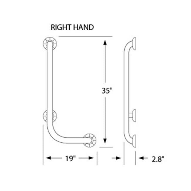 Watermark GB10-LFT "L" Right Hand Angle - Parent